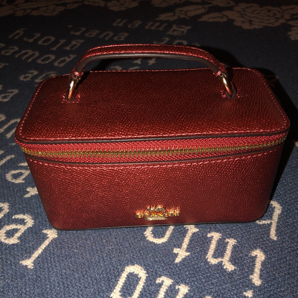 Coach Metallic Vanity Case *REPOSH* - Picture 2 of 5